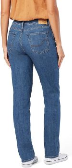 Women's  Mid-Rise Straight Jeans (Also Available in Plus) - Image 2