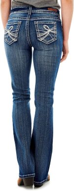 Luscious Curvy Bootcut Jeans for Women, Mid-Rise Insta Stretch Denim, Size-Inclusive Juniors Jeans - Image 2