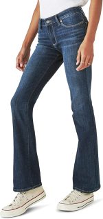Women's Mid Rise  Bootcut Jean - Image 2